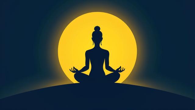 Image d'un groupe en méditation